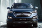 Hyundai Santa Fe 2015 exterior blue